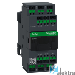 1000473 SCHNEIDER LC1D09AU7 CONT. 09A 3P 240V AC Snap-in